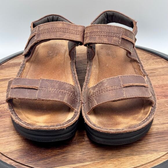 NAOT Arthur Brown Nubuck Oil Sandals Strappy Men\'s EU43/US 10-10.5 Israel main image 10